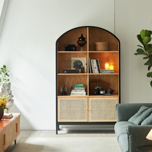 Arched shelving sale unit
